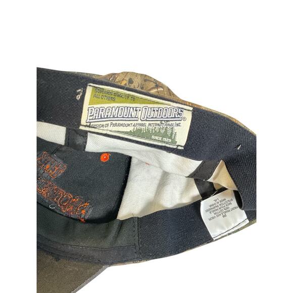 The Brotherhood Cap Camo Camouflage Bow Hunting Distressed Size L/XL 100% Cotton - Picture 6 of 9